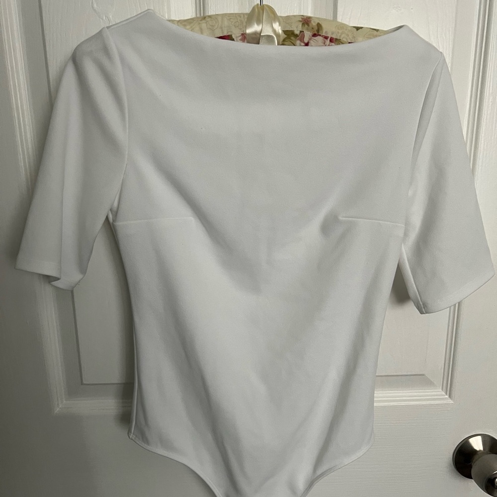 Express Brand White Body Suit - Brand New